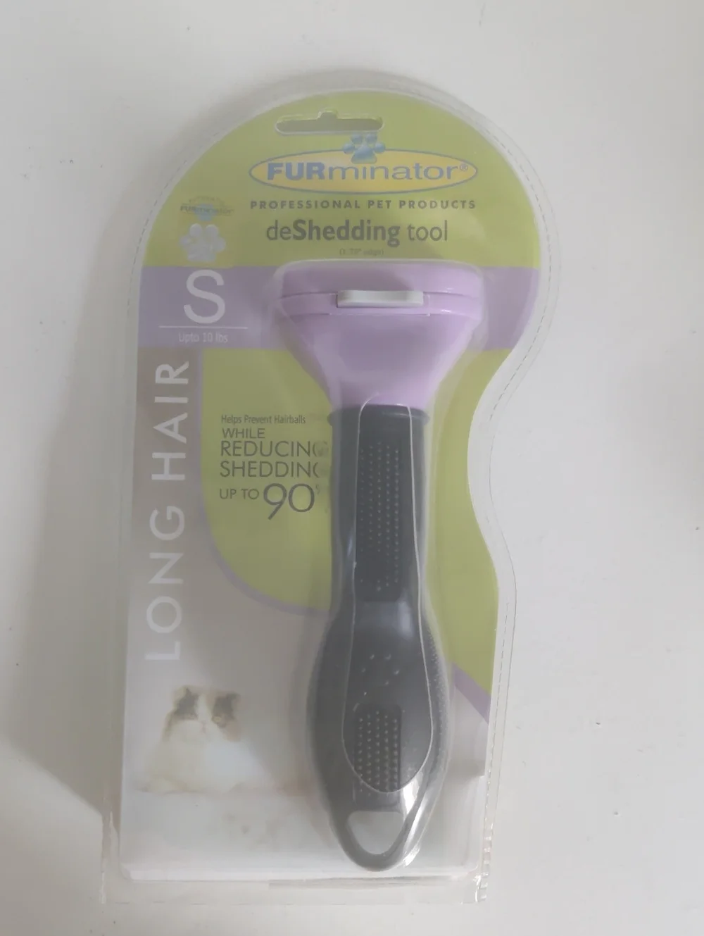 FURminator deShedding Tool - Lavender & Black Handle